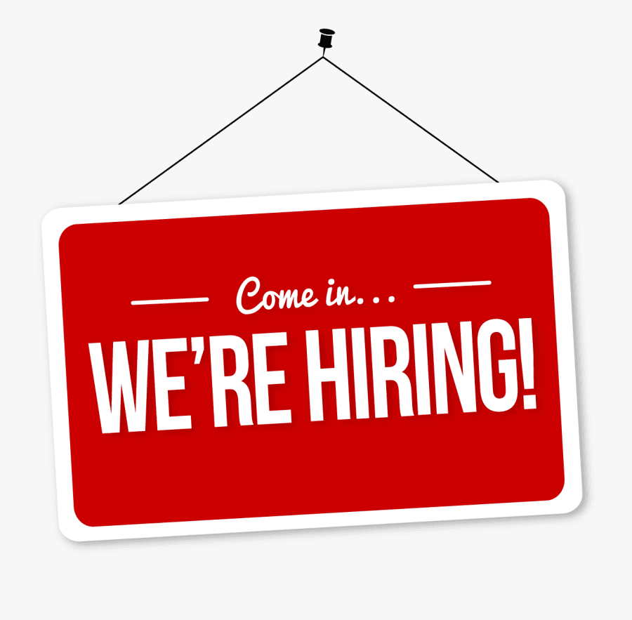 We Are Hiring!